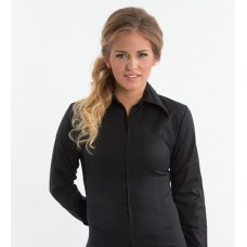 Zip Up Fitted Show Shirts - 68227
